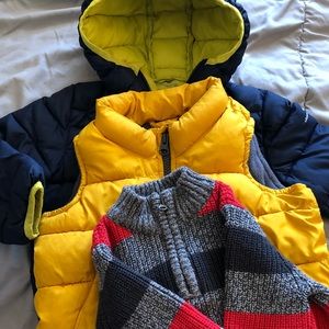 Bundle of 3 winter clothes 12-18 month